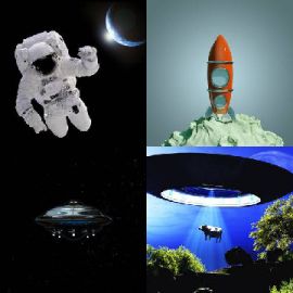 4 pics 1 word 5 letters astronaut